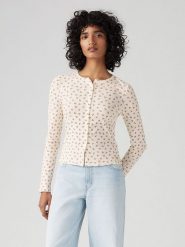Levi's Kardigan w kolorze białym rozmiar: XS. Białe kardigany Levi's®, s, bez wzorów. Za 87.45 zł.