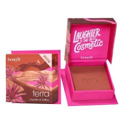 Benefit Cosmetics - Terra - Róż Do Policzków W Odcieniu Złotoczerwonej Cegły - Box O' Powder Terra Mini - Dla Kobiet. Róże BENEFIT COSMETICS. Za 105.00 zł.