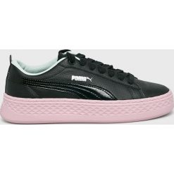 Puma - Buty Smash Platform Trailblazer. Czarne obuwie sportowe Puma, z gumy, bez zapięcia. W wyprzedaży za 229.90 zł.