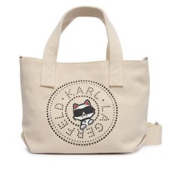 Torebka KARL LAGERFELD. Białe torebki klasyczne KARL LAGERFELD, bez wzorów, bez dodatków. Za 339.99 zł.