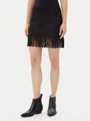 Noisy May Spódnica z imitacji skóry Abby 27033111 Czarny Regular Fit. Czarne spódnice Noisy may, s, bez wzorów, ze skóry. Za 109.99 zł.