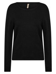 Soyaconcept Sweter "Dollie" w kolorze czarnym rozmiar: S. Czarne swetry Soyaconcept, s, bez wzorów, bez ramiączek. Za 184.95 zł.