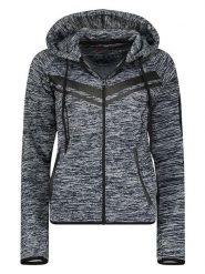 Geographical Norway Bluza "Fluence" w kolorze granatowym rozmiar: XXL. Niebieskie bluzy Geographical Norway, xxl, bez wzorów, bez kaptura. Za 74.81 zł.