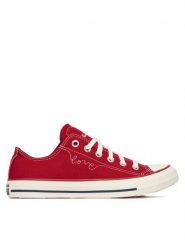 Converse Trampki Chuck Taylor All Star Hearts A19057C Czerwony. Czerwone trampki Converse, bez wzorów, z materiału, bez zapięcia. Za 349.99 zł.