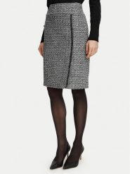 Luisa Spagnoli Spódnica ołówkowa Fiorini 543939 Szary Regular Fit. Szare spódnice LUISA SPAGNOLI, bez wzorów, ołówkowe. Za 1,169.00 zł.