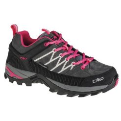 Damskie Niskie buty trekkingowe CMP Rigel waterprof. Czarne trekkingi CMP, ze skóry, trekkingowe. Za 358.16 zł.