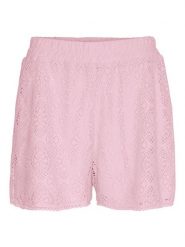 Vero Moda Szorty "Maya" w kolorze jasnoróżowym rozmiar: XS. Różowe szorty Vero Moda, bez wzorów, z koronki. Za 32.98 zł.