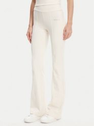 Guess Spodnie dresowe V5RB15 KCD02 Écru Regular Fit. Spodnie dresowe Guess, xl, z aplikacjami, z dresówki. Za 299.99 zł.