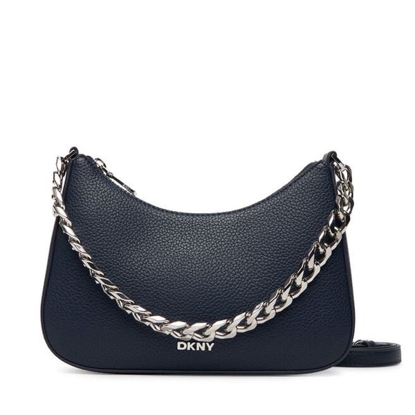 Torebka DKNY. Niebieskie torebki klasyczne DKNY, bez wzorów, bez dodatków. Za 609.99 zł.