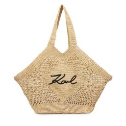 Torebka KARL LAGERFELD. Brązowe torebki klasyczne KARL LAGERFELD, bez wzorów, bez dodatków. Za 849.99 zł.