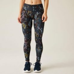 Damskie wpływowe legginsy. Niebieskie legginsy Dare 2b, bez wzorów. Za 240.65 zł.