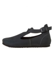 Comfortfusse Skórzane baleriny w kolorze granatowym z paskiem rozmiar: 38. Niebieskie baleriny Comfortfüße, bez wzorów, z nubiku, bez obcasa. Za 299.45 zł.
