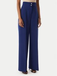 Maryley Spodnie materiałowe 26EB680/43FR Granatowy Regular Fit. Niebieskie spodnie materiałowe Maryley, s, bez wzorów, z materiału. Za 279.99 zł.