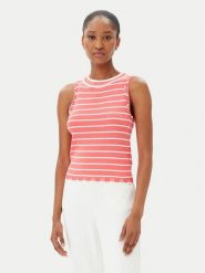 Artigli Top ACMA001916 334 Koralowy Regular Fit. Pomarańczowe topy Artigli, xl, bez wzorów, z wiskozy, bez kołnierzyka, bez ramiączek. Za 179.99 zł.