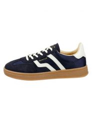 GANT Footwear Skórzane sneakersy "Cuzima" w kolorze granatowym rozmiar: 36. Niebieskie trampki GANT Footwear, bez wzorów, bez zapięcia. Za 226.10 zł.