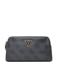 Guess Kosmetyczka PW7514 P5273 Szary. Szare kufry i kosmetyczki Guess, z aplikacjami, ze skóry, bez dodatków. Za 239.99 zł.