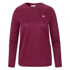 Koszulka z długim rękawem Martes Essentials Lady Lope LS - śliwka, Rozmiar M. Bluzki MARTES ESSENTIALS, l, bez wzorów, z materiału, klasyczne, bez kołnierzyka, bez ramiączek. Za 39.99 zł.