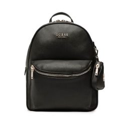 Plecak Guess. Czarne plecaki Guess, z aplikacjami. Za 649.99 zł.