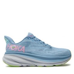 Buty do biegania Hoka. Zielone obuwie sportowe HOKA, bez zapięcia, do biegania. Za 469.99 zł.