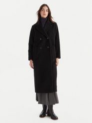 Weekend Max Mara Płaszcz wełniany Zufolo 2525016092 Czarny Regular Fit. Czarne płaszcze Weekend Max Mara, na zimę, bez wzorów, z wełny, bez kaptura. Za 3,309.00 zł.