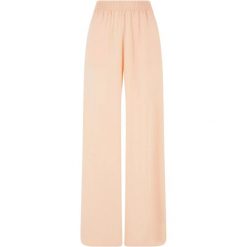 Luźne Spodnie Damskie Z Szerokimi Nogawkami Z Wiskozy. Brązowe spodnie dresowe Urban Classics, xs, bez wzorów, z wiskozy. Za 147.99 zł.