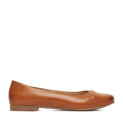 Baleriny Lasocki. Brązowe baleriny Lasocki, bez wzorów, bez obcasa. Za 149.99 zł.