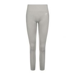 Legginsy treningowe damskie Gymshark Vital Seamless. Szare legginsy GYM SHARK, xl, bez wzorów, na fitness i siłownię. Za 119.99 zł.