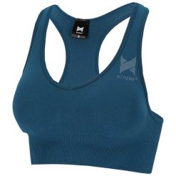 Top sportowy damski. Niebieskie bielizna sportowa XTREME, xl, bez wzorów, z elastanu. Za 139.04 zł.