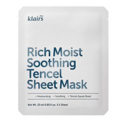 Dear Klairs Rich Moist Soothing Sheet Mask Maseczki w płachcie 25 ml. Maseczki Dear Klairs. Za 57.96 zł.