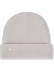 Hey Marly Wełniana czapka beanie "Classic" w kolorze beżowym rozmiar: onesize. Brązowe czapki Hey Marly, bez wzorów, z materiału. Za 193.60 zł.