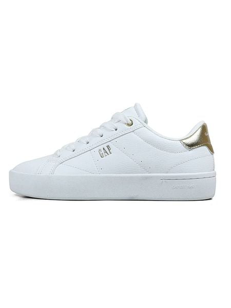GAP Sneakersy "Tyler" w kolorze białym rozmiar: 40. Białe trampki GAP, bez wzorów, bez zapięcia. Za 149.95 zł.