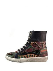 Goby Sneakersy ze wzorem rozmiar: 39. Trampki Goby, bez wzorów, z materiału, za kostkę, bez zapięcia. Za 223.46 zł.