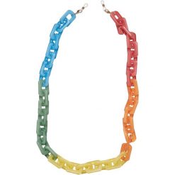 Kolorowe Okulary Przeciwsłoneczne Unisex Dla Dorosłych Z Gradientem Na Łańcuszku. Czarne okulary przeciwsłoneczne Urban Classics, bez wzorów, sportowe. Za 64.99 zł.