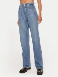 Calvin Klein Jeans Jeansy Authentic J20J223892 Niebieski Bootcut Fit. Niebieskie jeansy Calvin Klein Jeans, bez wzorów. Za 279.99 zł.