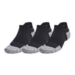 Skarpety do biegania Under Armour Dry Run Cushion No Show 3 pary. Czarne skarpety Under Armour, bez wzorów. Za 94.99 zł.