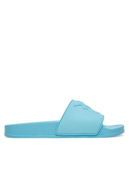 PINKO Klapki Dilly 01 SS0093 E027 Niebieski. Niebieskie klapki Pinko, bez wzorów, z tworzywa sztucznego, bez obcasa. Za 209.99 zł.