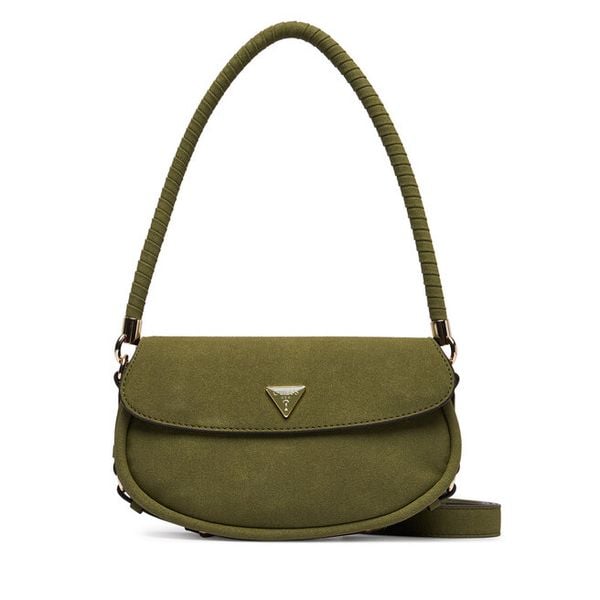 Torebka Guess. Zielone torebki klasyczne Guess, z aplikacjami, bez dodatków. Za 345.99 zł.