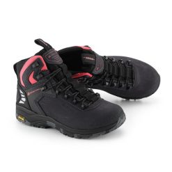 Buty trekkingowe skórzane damskie Alpine Pro Spidere Mid Vibram. Fioletowe trekkingi Alpine Pro, z nubiku, za kostkę, trekkingowe. W wyprzedaży za 799.00 zł.