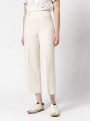 Rosner Spodnie materiałowe w kolorze kremowym rozmiar: W36/L26. Brązowe spodnie materiałowe Rosner, na co dzień, l, bez wzorów, z materiału. Za 208.99 zł.