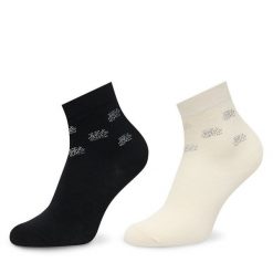 Skarpety długie KARL LAGERFELD. Czarne skarpety KARL LAGERFELD, bez wzorów. Za 219.99 zł.