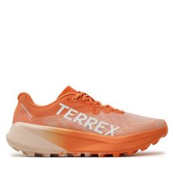 Buty do biegania adidas. Brązowe obuwie sportowe Adidas, bez zapięcia, do biegania, Adidas Terrex. Za 369.99 zł.