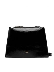 Furla Torebka Nuvola S WB01275 BX4100 CN O6000 Czarny. Czarne listonoszki Furla, bez wzorów, ze skóry, bez dodatków. Za 1,649.00 zł.