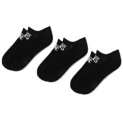 Skarpety krótkie Vans. Czarne skarpety Vans, bez wzorów. Za 49.99 zł.