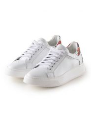 Anna Morellini Skórzane sneakersy "Ottora" w kolorze białym rozmiar: 38. Białe trampki Anna Morellini, bez wzorów, bez zapięcia. Za 294.97 zł.