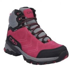 Buty trekkingowe damskie CMP Melnick Mid. Czarne trekkingi CMP, z materiału, za kostkę, trekkingowe. Za 499.99 zł.