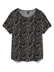Vero Moda Bluzka w kolorze czarnym rozmiar: XS. Czarne bluzki Vero Moda, xs, bez wzorów, z wiskozy, bez kołnierzyka, bez ramiączek. Za 39.31 zł.