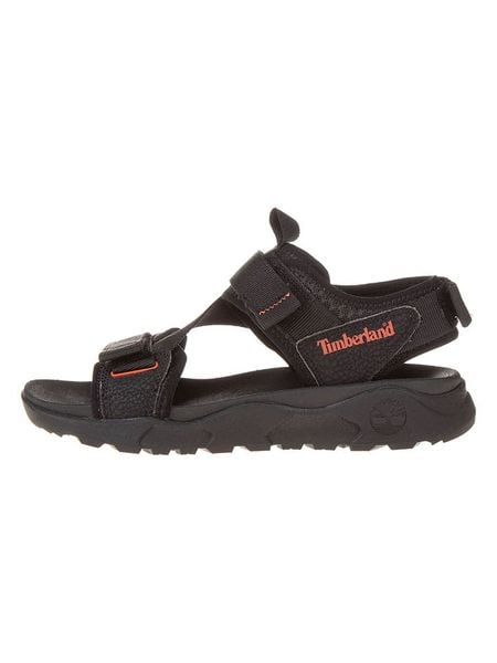 Timberland Sandały trekkingowe "Ripcord" w kolorze czarnym rozmiar: 41,5. Czarne sandały Timberland, bez wzorów, klasyczne, bez obcasa, na platformie, bez zapięcia. Za 135.49 zł.