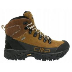 Buty trekkingowe dla kobiet CMP Dhenieb MID WP. Brązowe obuwie sportowe CMP, z materiału, bez zapięcia. W wyprzedaży za 529.99 zł.