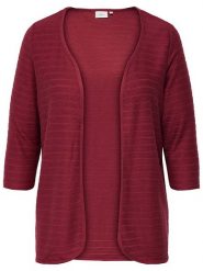 ONLY Kardigan w kolorze bordowym rozmiar: XL-54. Czerwone kardigany Only, xl, bez wzorów, ze splotem. Za 88.02 zł.