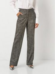 Rosner Spodnie "Luisa" w kolorze czarnym rozmiar: 36K. Czarne spodnie materiałowe Rosner, na co dzień, bez wzorów, z materiału, z podwyższonym stanem. Za 173.99 zł.